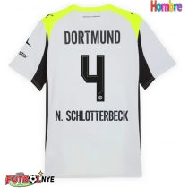 Camiseta Borussia Dortmund Nico Schlotterbeck #4 Visitante Equipación 2025-26 manga corta